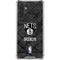 NBA Brooklyn Nets Dark Rust Galaxy A17 Clear Case