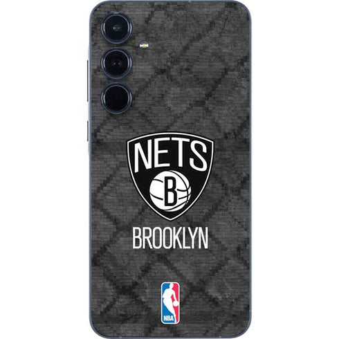 NBA Brooklyn Nets Dark Rust Galaxy A35 5G Skin