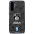 NBA Brooklyn Nets Dark Rust Galaxy A36 5G Clear Case