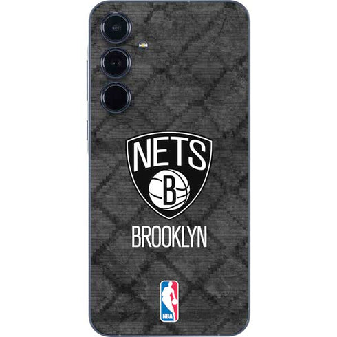 NBA Brooklyn Nets Dark Rust Galaxy A36 5G Skin