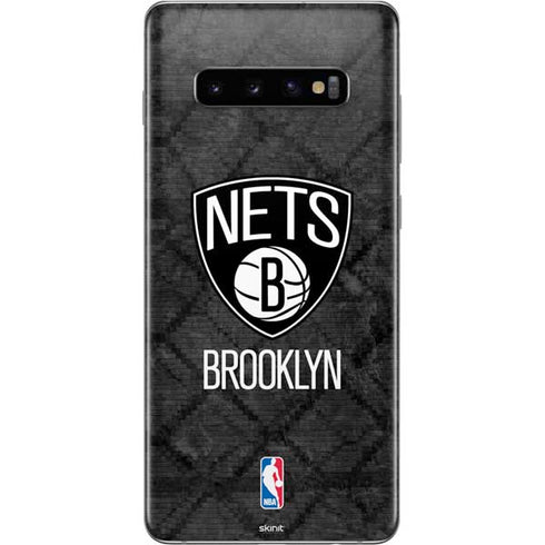 NBA Brooklyn Nets Dark Rust Galaxy S10 Plus Skin