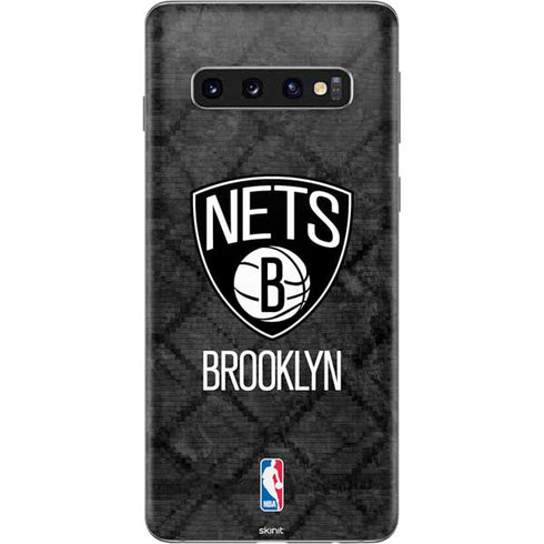 NBA Brooklyn Nets Dark Rust Galaxy S10 Skin