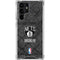 NBA Brooklyn Nets Dark Rust Galaxy S23 Ultra Clear Case
