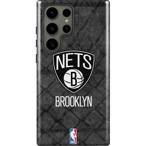 NBA Brooklyn Nets Dark Rust Galaxy S23 Ultra Pro Case