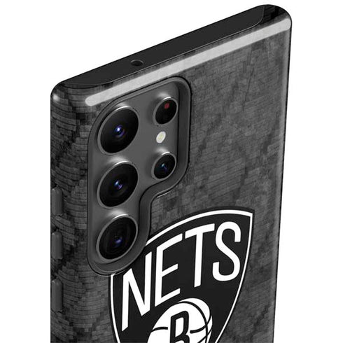 NBA Brooklyn Nets Dark Rust Galaxy S23 Ultra Pro Case