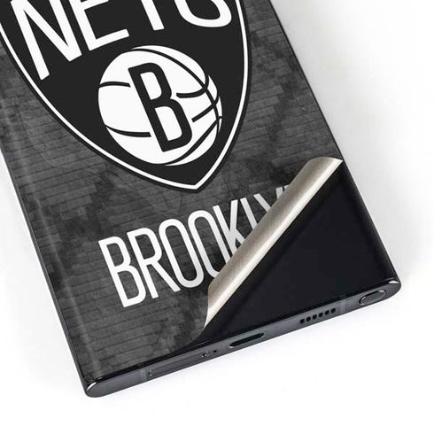NBA Brooklyn Nets Dark Rust Galaxy Skins