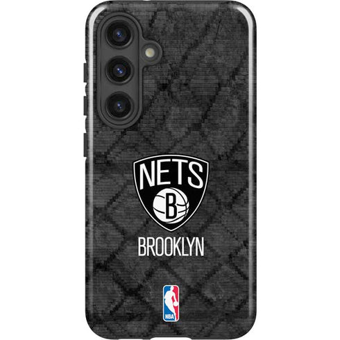 NBA Brooklyn Nets Dark Rust Galaxy S25 Impact Case