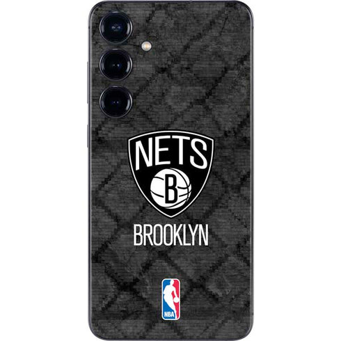 NBA Brooklyn Nets Dark Rust Galaxy S25 Plus Skin