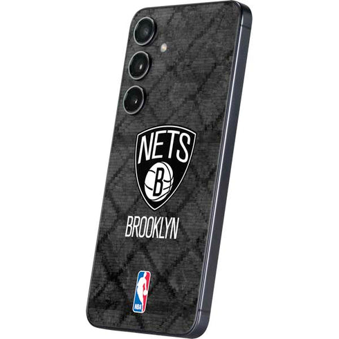 NBA Brooklyn Nets Dark Rust Galaxy S24 Skin