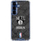 NBA Brooklyn Nets Dark Rust Galaxy S25 Clear Case