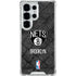 NBA Brooklyn Nets Dark Rust Galaxy S25 Ultra Clear Case