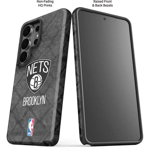 NBA Brooklyn Nets Dark Rust Galaxy S26 Ultra Impact Case