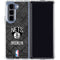 NBA Brooklyn Nets Dark Rust Galaxy Z Fold5 5G Clear Case
