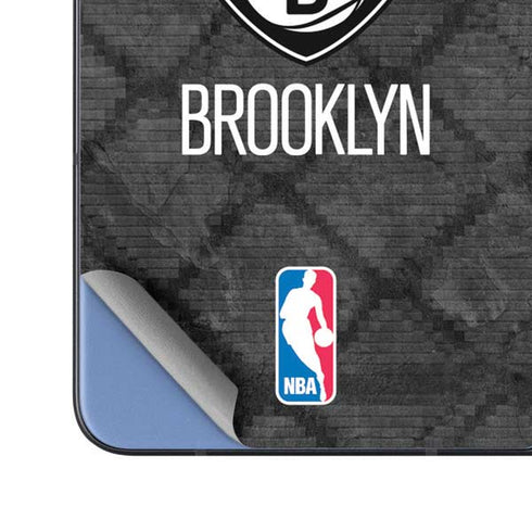 NBA Brooklyn Nets Dark Rust Galaxy Z Fold5 5G Skin