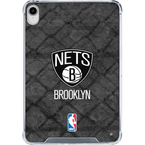 NBA Brooklyn Nets Dark Rust iPad 11th Gen (2025) Clear Case