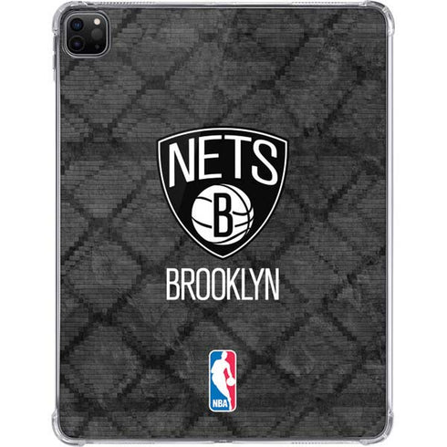 NBA Brooklyn Nets Dark Rust iPad Pro 11in (2024) Clear Case