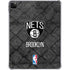 NBA Brooklyn Nets Dark Rust iPad Pro 11in (2024) Clear Case