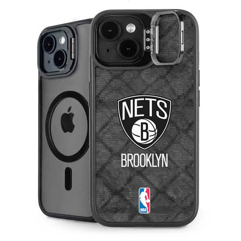 NBA Brooklyn Nets Dark Rust iPhone 13 Kickstand Case