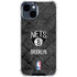NBA Brooklyn Nets Dark Rust iPhone 15 Clear Case