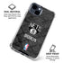 NBA Brooklyn Nets Dark Rust iPhone 15 Clear Case