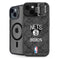 NBA Brooklyn Nets Dark Rust iPhone 15 Plus Kickstand Case