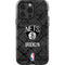 NBA Brooklyn Nets Dark Rust iPhone 15 Pro Impact Case