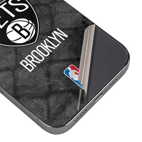 NBA Brooklyn Nets Dark Rust iPhone 15 Pro Max Skin