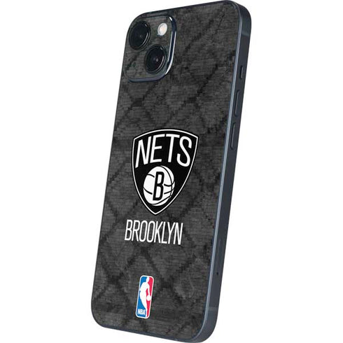 NBA Brooklyn Nets Dark Rust iPhone 15 Skin