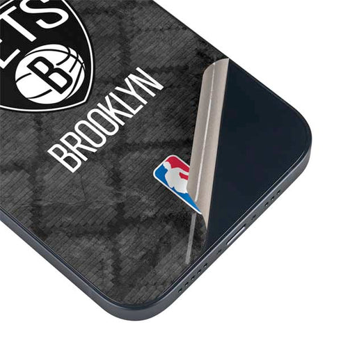 NBA Brooklyn Nets Dark Rust iPhone 15 Skin