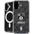 NBA Brooklyn Nets Dark Rust iPhone 16 MagSafe Case