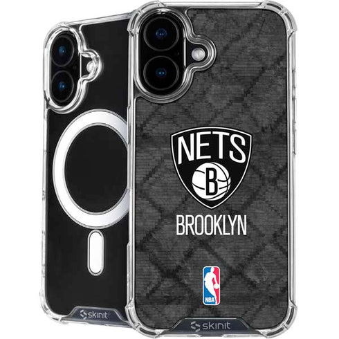 NBA Brooklyn Nets Dark Rust iPhone 16 Plus MagSafe Case