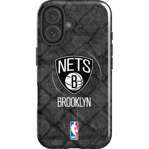 NBA Brooklyn Nets Dark Rust iPhone 16 Plus Magsafe Impact Case