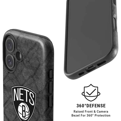 NBA Brooklyn Nets Dark Rust iPhone 16 Plus Magsafe Impact Case