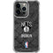 NBA Brooklyn Nets Dark Rust iPhone 16 Pro Max Clear Case