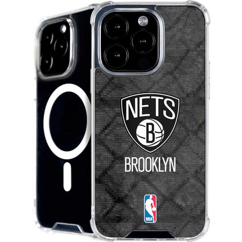 NBA Brooklyn Nets Dark Rust iPhone 16 Pro Max MagSafe Case
