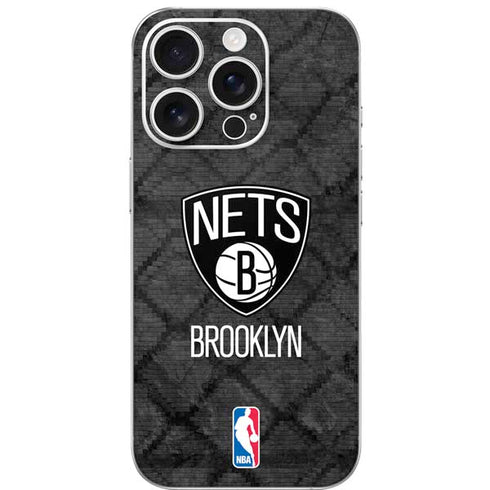 NBA Brooklyn Nets Dark Rust iPhone 16 Pro Skin