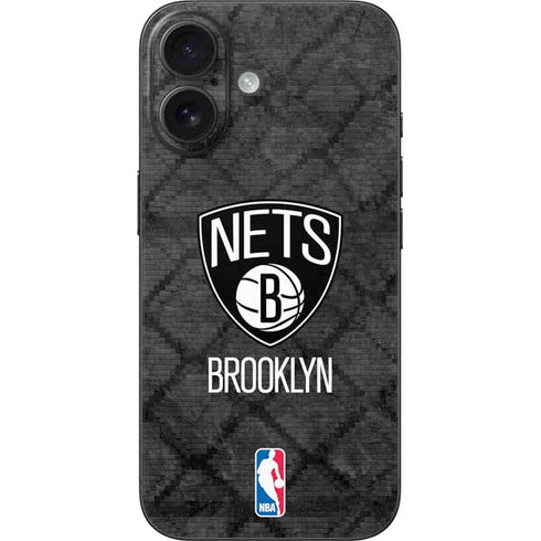 NBA Brooklyn Nets Dark Rust iPhone 16 Skin