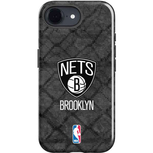 NBA Brooklyn Nets Dark Rust iPhone 16e Impact Case