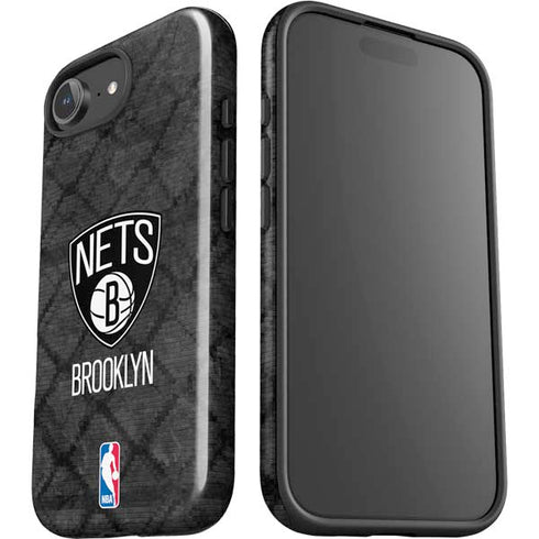 NBA Brooklyn Nets Dark Rust iPhone 16e Impact Case