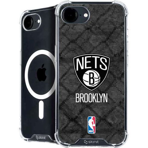 NBA Brooklyn Nets Dark Rust iPhone 16e MagSafe Case