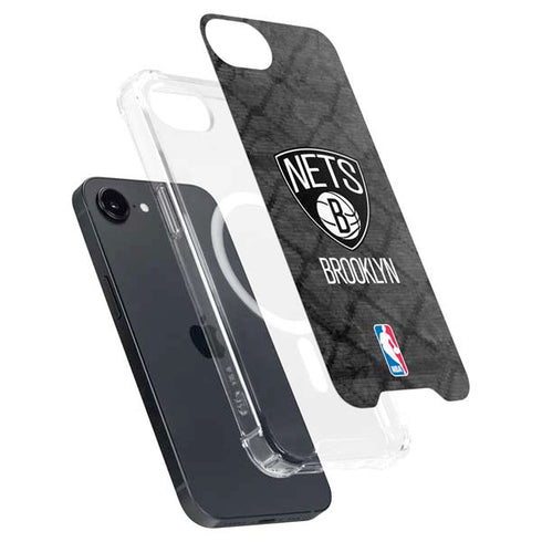 NBA Brooklyn Nets Dark Rust iPhone 16e MagSafe Case