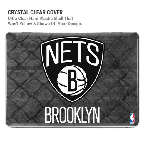 NBA Brooklyn Nets Dark Rust MacBook Pro 14in (2021-24) Case plus Skin