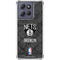 NBA Brooklyn Nets Dark Rust Moto G Stylus 5G (2025) Clear Case