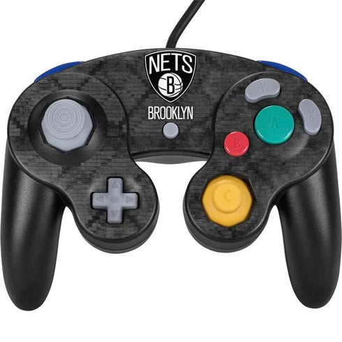 NBA Brooklyn Nets Dark Rust Nintendo Skins