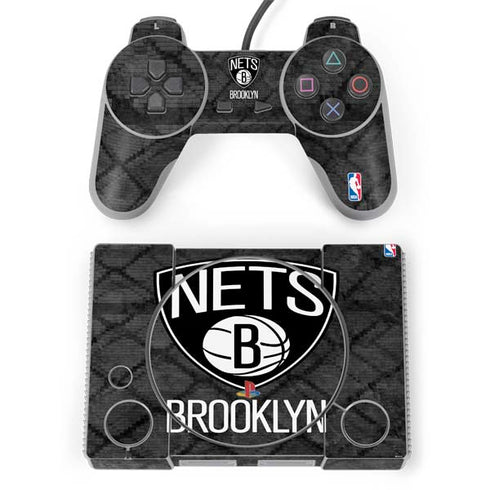 NBA Brooklyn Nets Dark Rust PlayStation Classic Bundle Skin