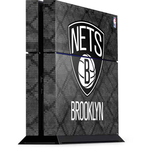 NBA Brooklyn Nets Dark Rust PS4 Console Skin
