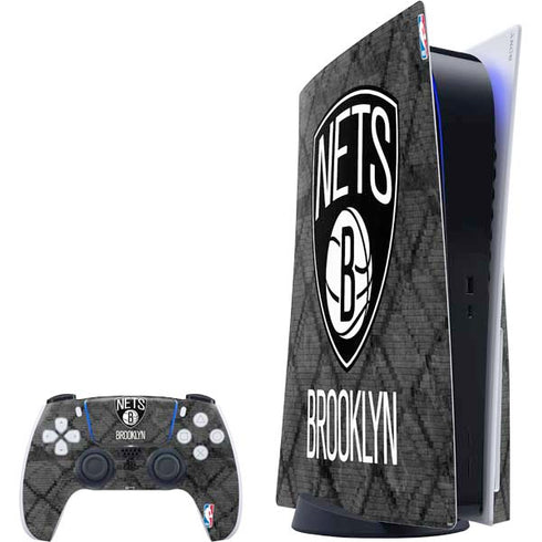 NBA Brooklyn Nets Dark Rust PlayStation PS5 Skins