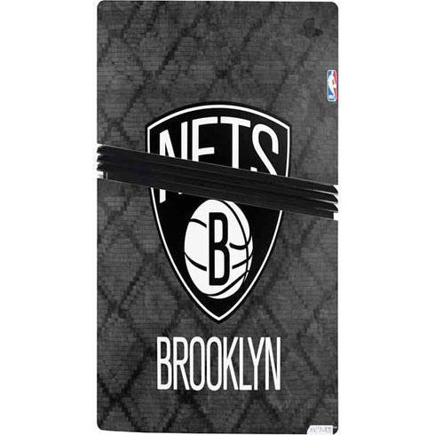 NBA Brooklyn Nets Dark Rust PS5 Pro Bundle Skin