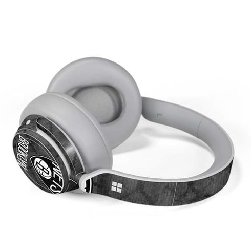 NBA Brooklyn Nets Dark Rust Surface Headphones Skin