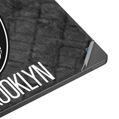 NBA Brooklyn Nets Dark Rust Surface Laptop 7 13.8in Skin